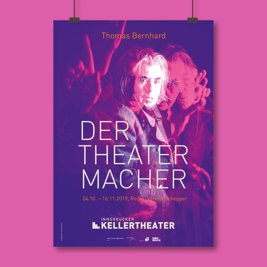 Der Theatermacher - Kellertheater Innsbruck - Grafik by Agentur Christian Reiter - 2019-10-11